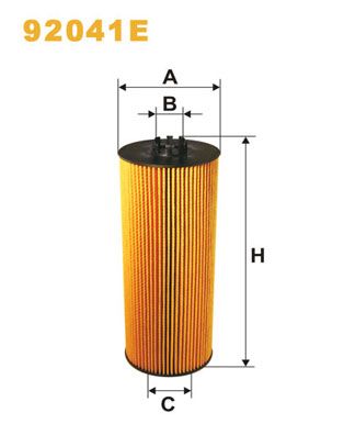 92041E (651) WIX FILTERS 92041E на MERCEDES-BENZ ACTROS