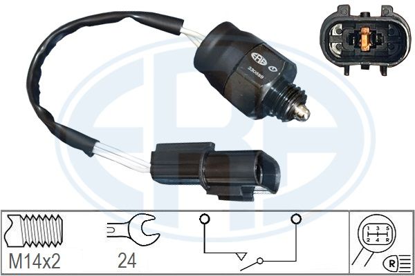 Перемикач, ліхтар заднього ходу, Era 330889