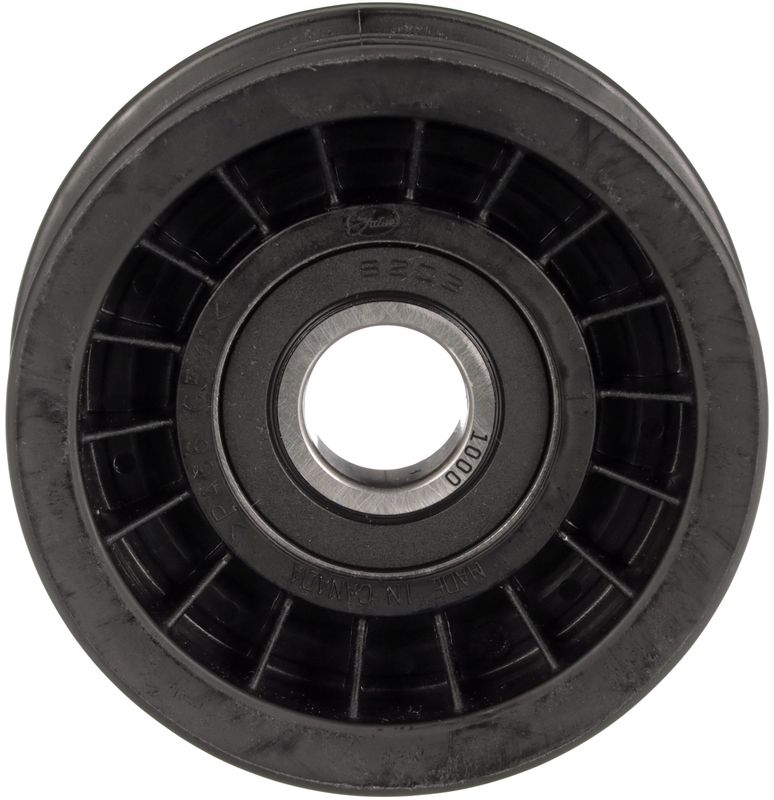 GATES T38016 Deflection/Guide Pulley, V-ribbed belt