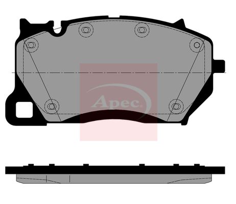 APEC Brake Pad Set, disc brake PAD2577