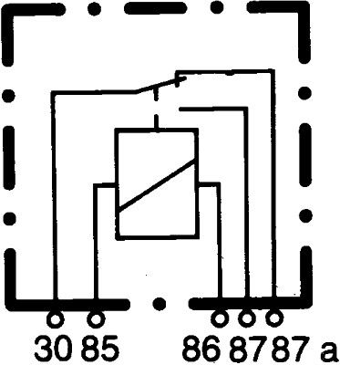 HELLA 4RD 933 332-041 Relay, main current