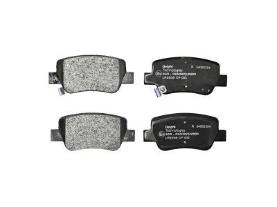Set placute frana,frana disc LP2206 DELPHI