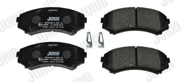 JURID 572497J Brake Pad Set, disc brake