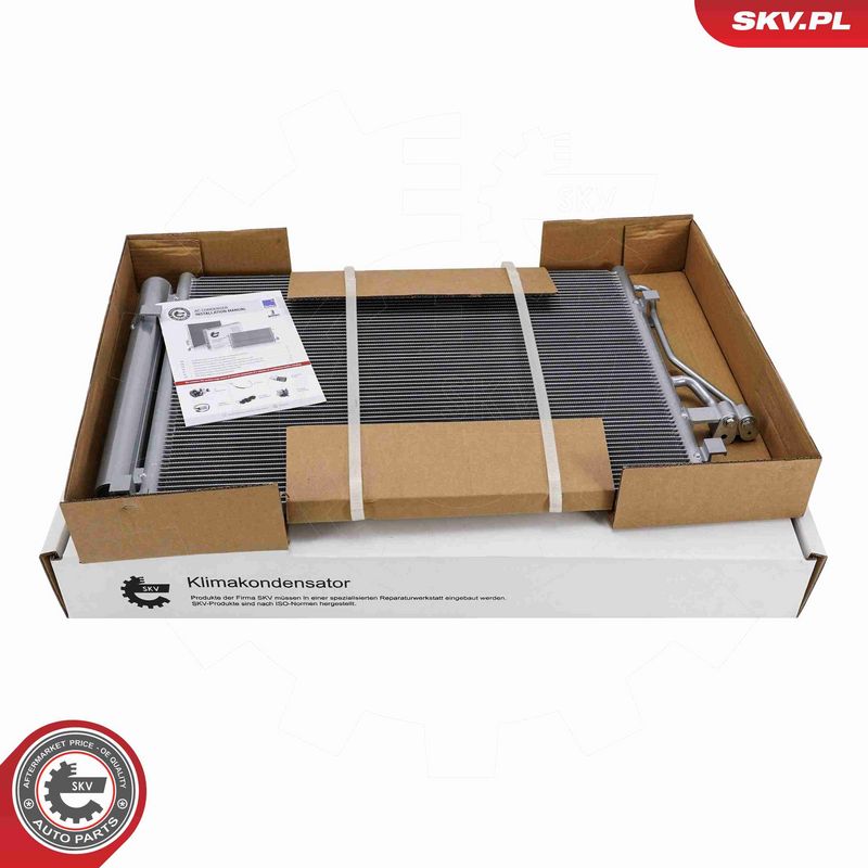 ESEN SKV 86SKV662 Condenser, air conditioning