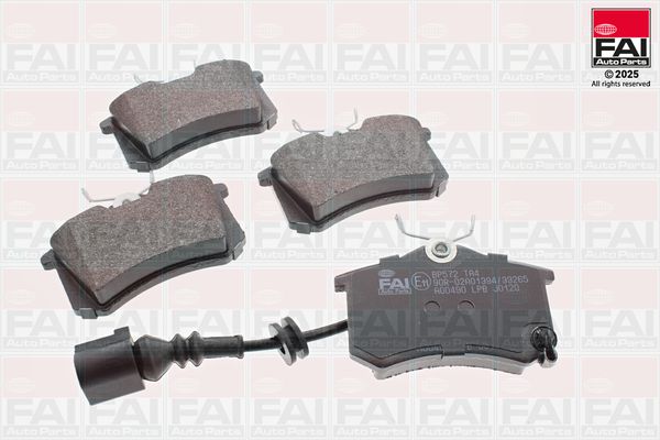 FAI AutoParts Stabdžių trinkelių rinkinys, diskinis stabdys