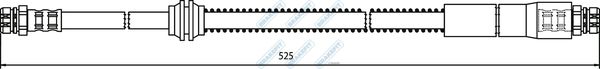 APEC Brake Hose BHO4140