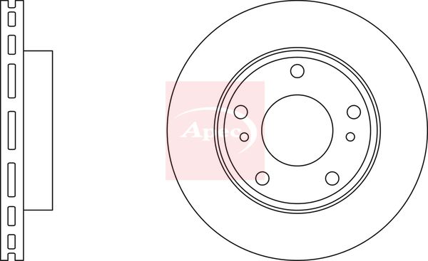 APEC Brake Disc DSK2225