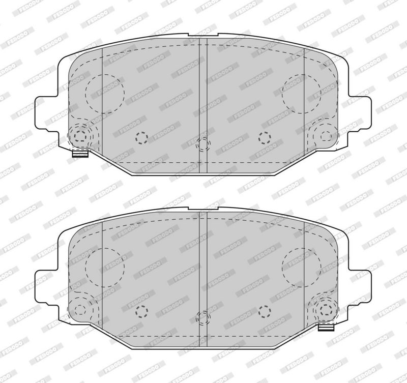 desky brzdové FIAT, CHRYSLER FDB4778