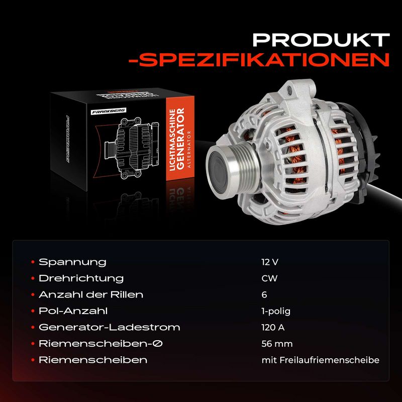 Frankberg 5481FB0049176 Generatorius
