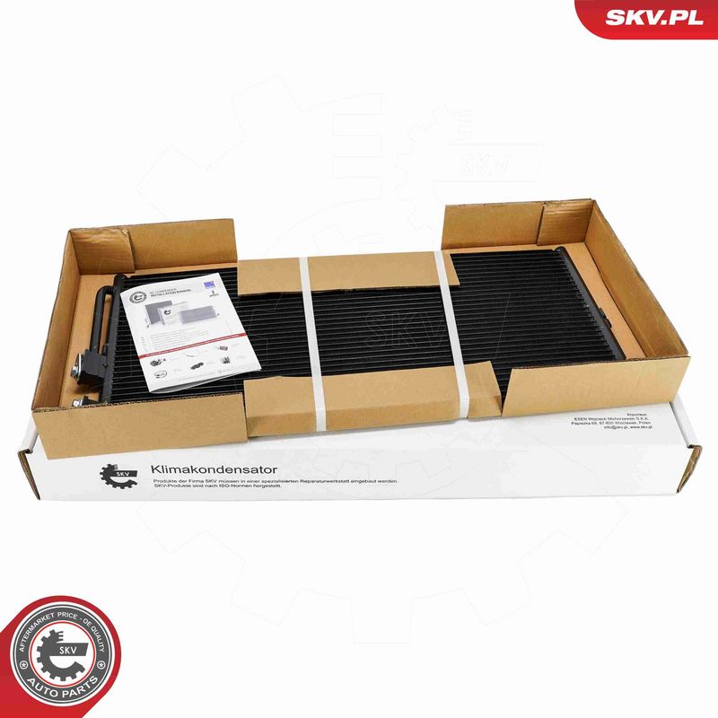 ESEN SKV 86SKV619 Condenser, air conditioning