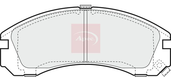 DriveTec Brake Pads DBPPAD871A