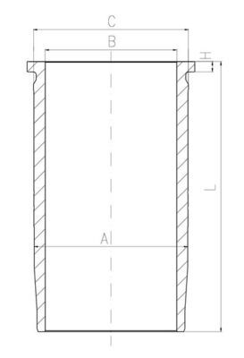 Product Image - Cilindervoering - 227LW00110001 - MAHLE