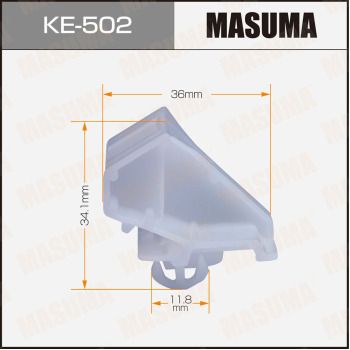 Кліпси порога лівого BMW 3 G20 19-26 комплект, 9 штук - Фото 1