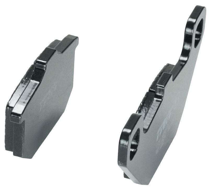 Brake pads Achter/Voor, beoogd gebruik: offroad/route/scooters, materiaal: organisch, 50,9x110,7x9,4mm past: HYOSUNG GA  KAWASAKI EL, EN, EX, GPX, GPZ, GTR, KZ, VN, Z, ZG, ZL, ZR 250-1500 1982-2006