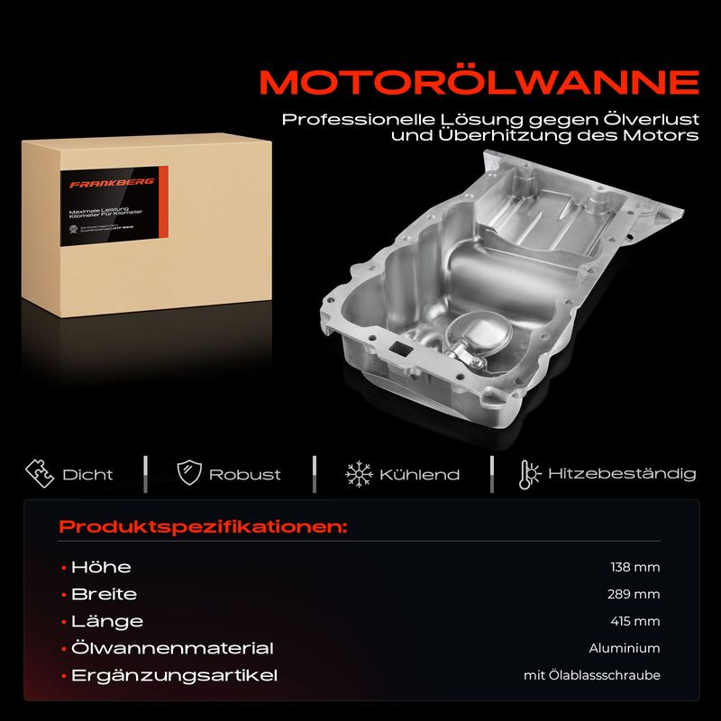 Frankberg 5481FB0017085 Oil Sump