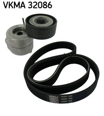 Комплект поліклинових ременів, Skf VKMA32086