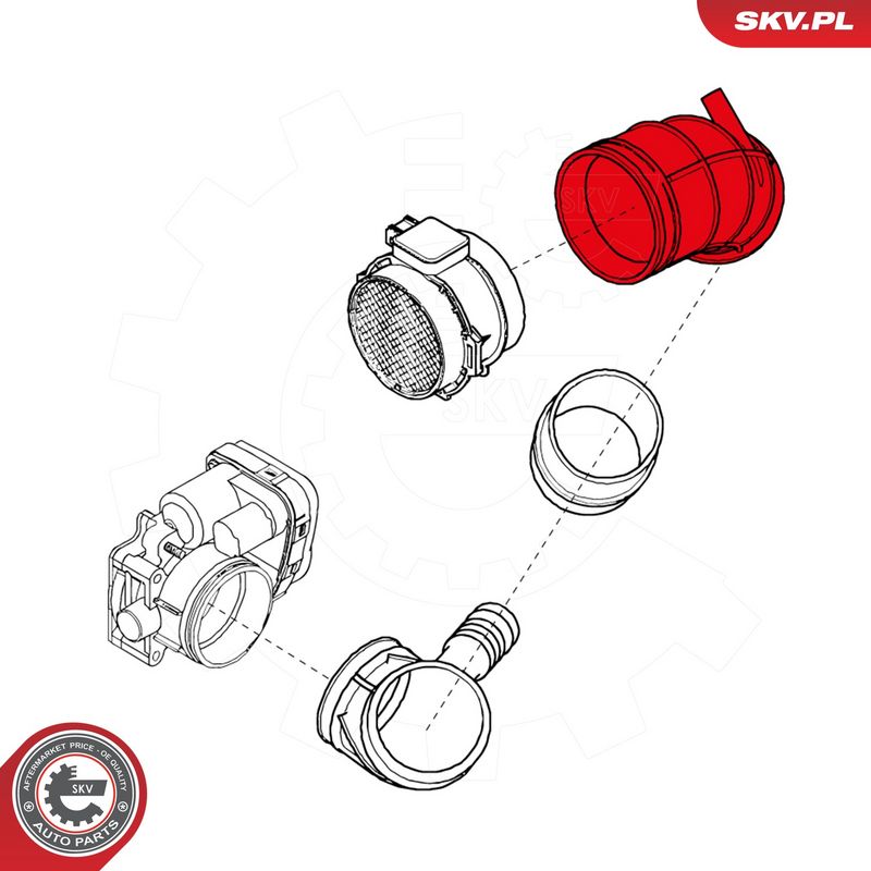 Õhutoru, õhufilter, ESEN SKV 24SKV440