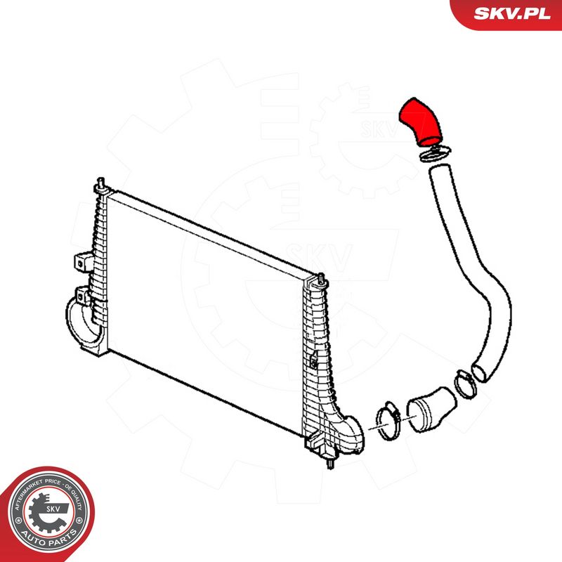 Laadimisõhu voolik, ESEN SKV 43SKV318