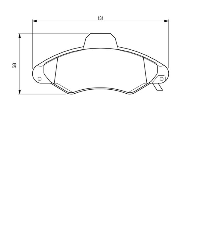 BOSCH Plaquettes de frein à disque 0 986 424 644