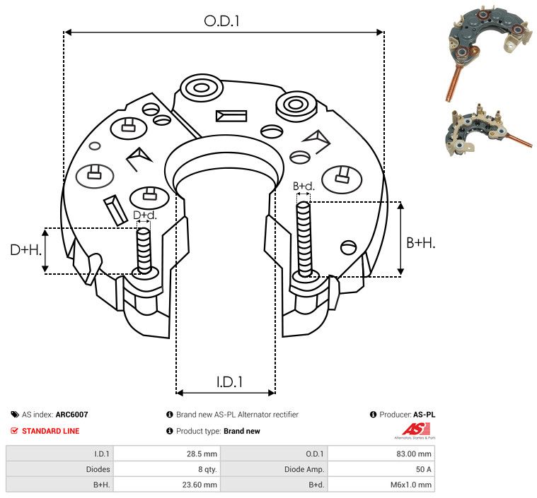 Seadistaja, generaator, AS-PL ARC6007