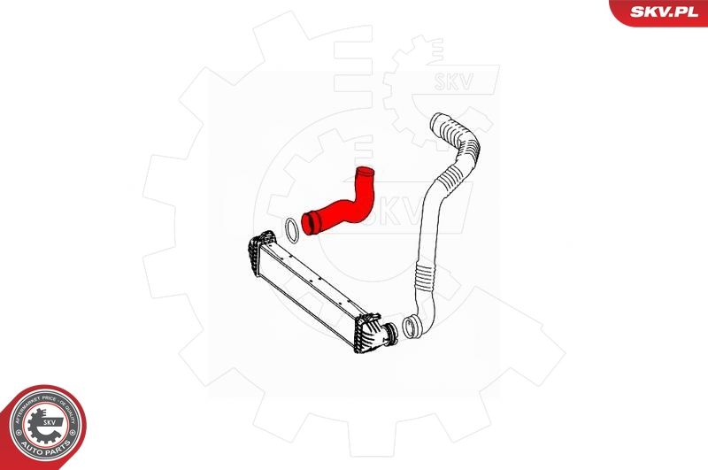 Шланг подачі наддувального повітря, Skv Germany 43SKV285