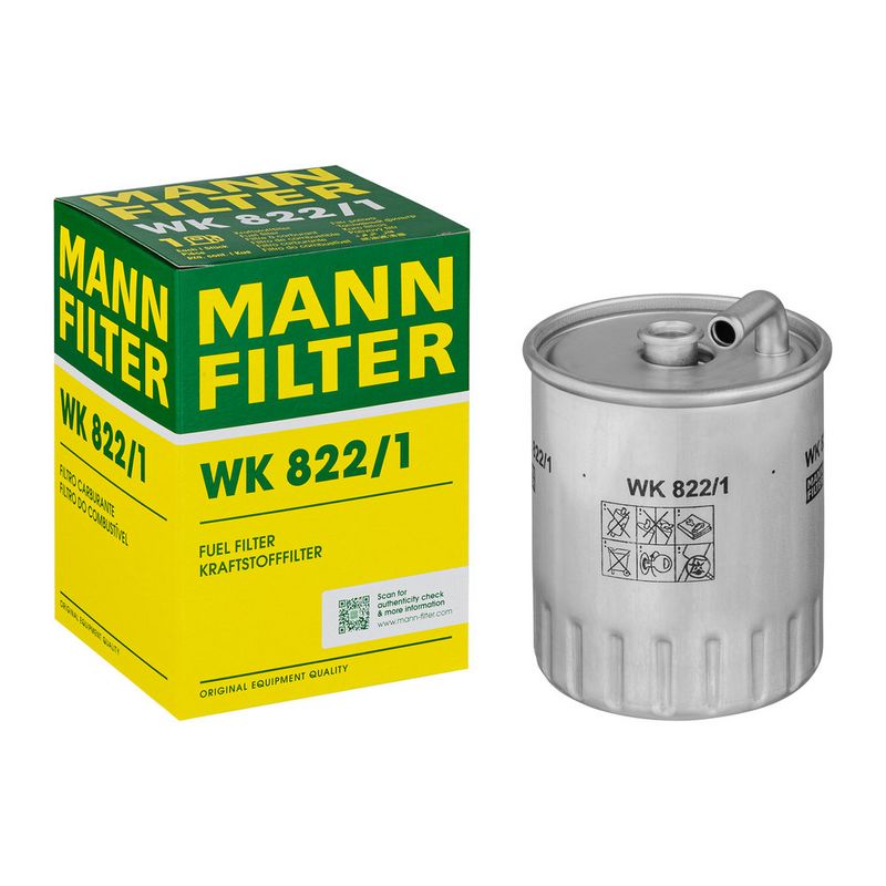 Kütusefilter, MANN-FILTER WK 822, 1
