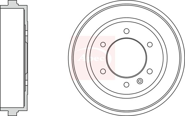 APEC Brake Drum DRM9991