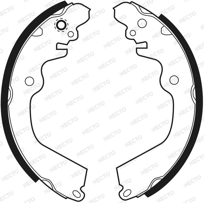 Juego de zapatas de frenos