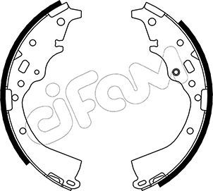 Set saboti frana 153-636 CIFAM