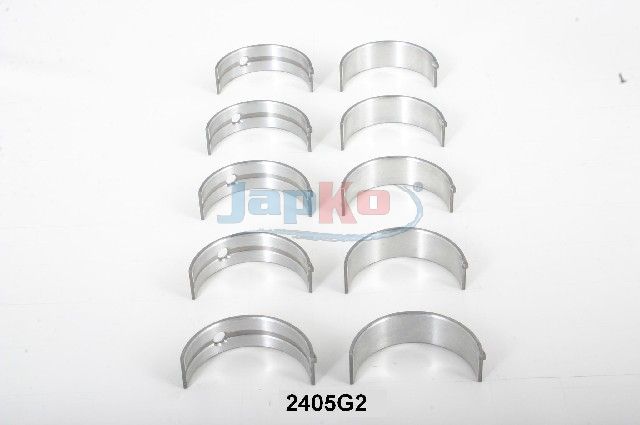 JAPKO 62405G2 - Crankshaft Bearing Shell Set
