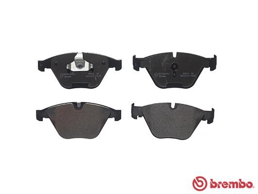 Комплект гальмівних накладок, дискове гальмо, Brembo P06081