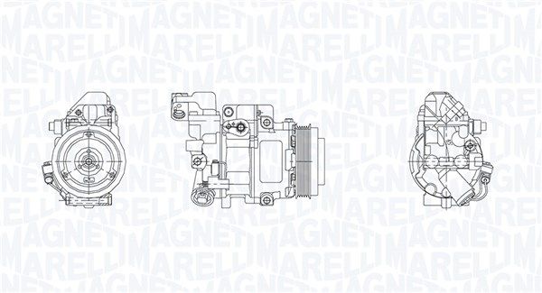 MAGNETI MARELLI Kompresorius, oro kondicionierius