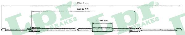Тросовий привод, стоянкове гальмо, Lpr C0403B
