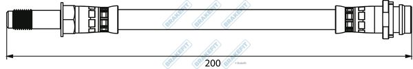 APEC Brake Hose BHO4227