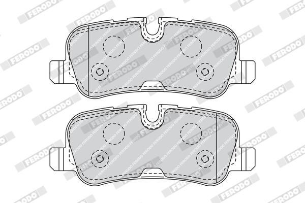 FERODO FDB4105 Brake Pad Set, disc brake