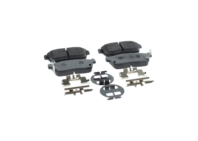 BOSCH 0 986 494 618 Комплект гальмівних накладок, дискове гальмо