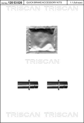 TRISCAN rudazat állító, fékrendszer 8105 102640