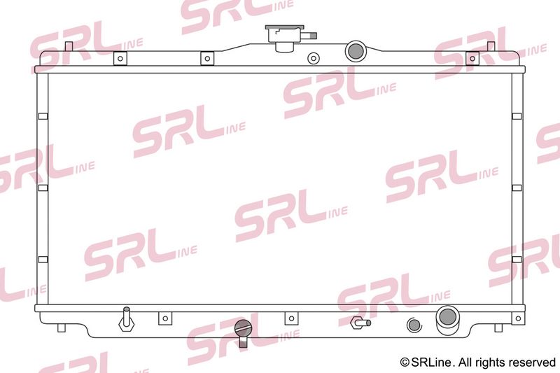 Radiator, engine cooling