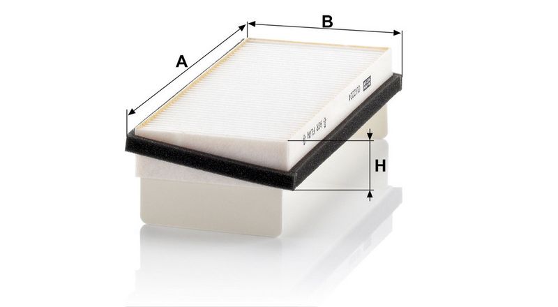 Filtru, aer habitaclu CU 2224-2 MANN-FILTER