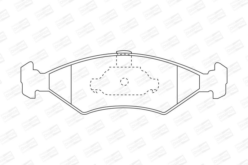 CHAMPION Plaquettes de frein à disque 571914CH