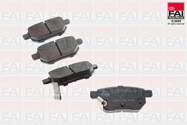 FAI AutoParts Stabdžių trinkelių rinkinys, diskinis stabdys