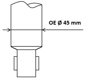 Амортизатор задній Ford C-Max II 10-, Focus III 11- Лів./Пр. (Газ)