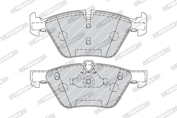 FERODO Plaquettes de frein à disque FDB1773