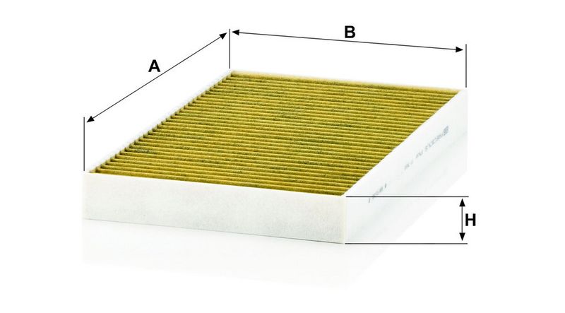 Filter, salongiõhk, MANN-FILTER FP 3540