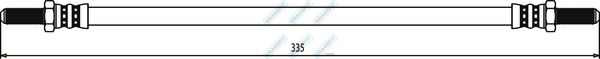 APEC Brake Hose BHO4083