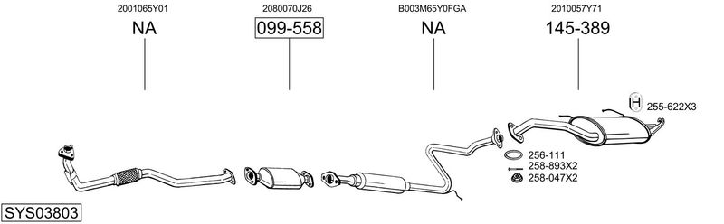 Изпускателна система BOSAL
