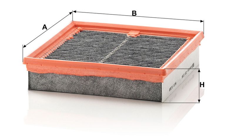 Filter, salongiõhk, MANN-FILTER CUK 2184