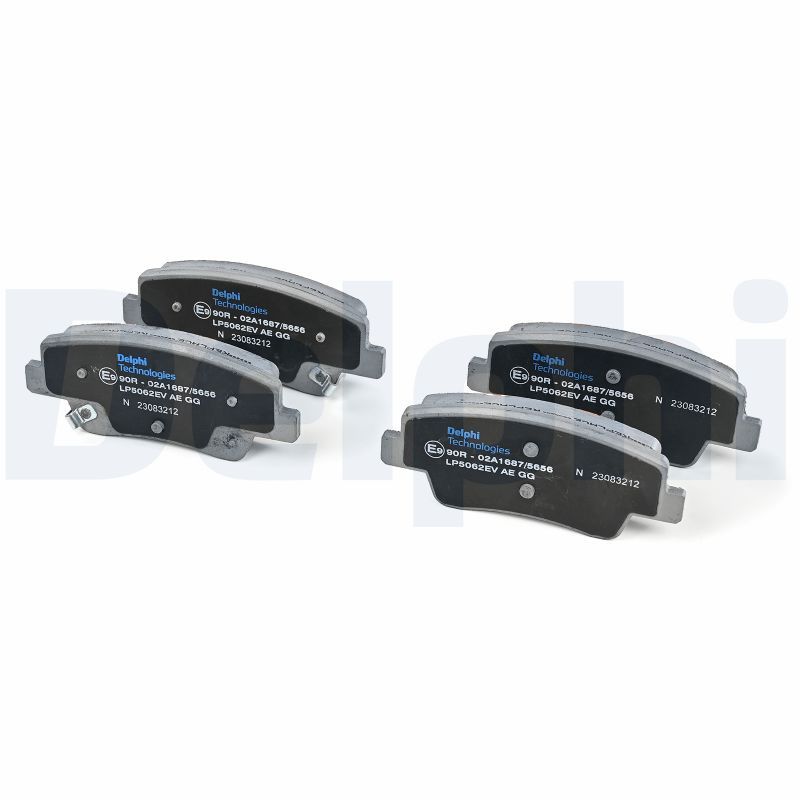 Set placute frana,frana disc LP5062EV DELPHI