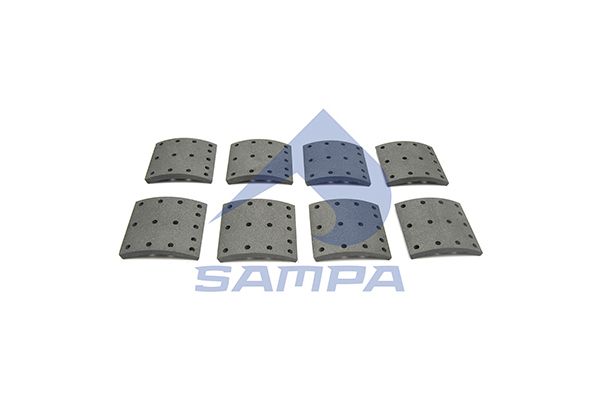 Set garnituri de frictiune, frana tambur SAMPA 096.723