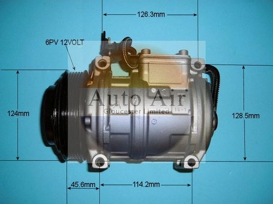 Auto Air Gloucester 14-6242R Compressor, air conditioning